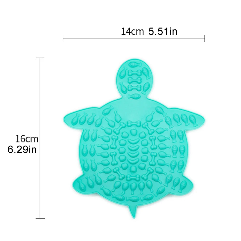 Silicone Pet Lick Mat Feeders with Sunction Cup Dog Slow Food Eating Trainer Washing Distraction Device Dog Supplies Pet Product