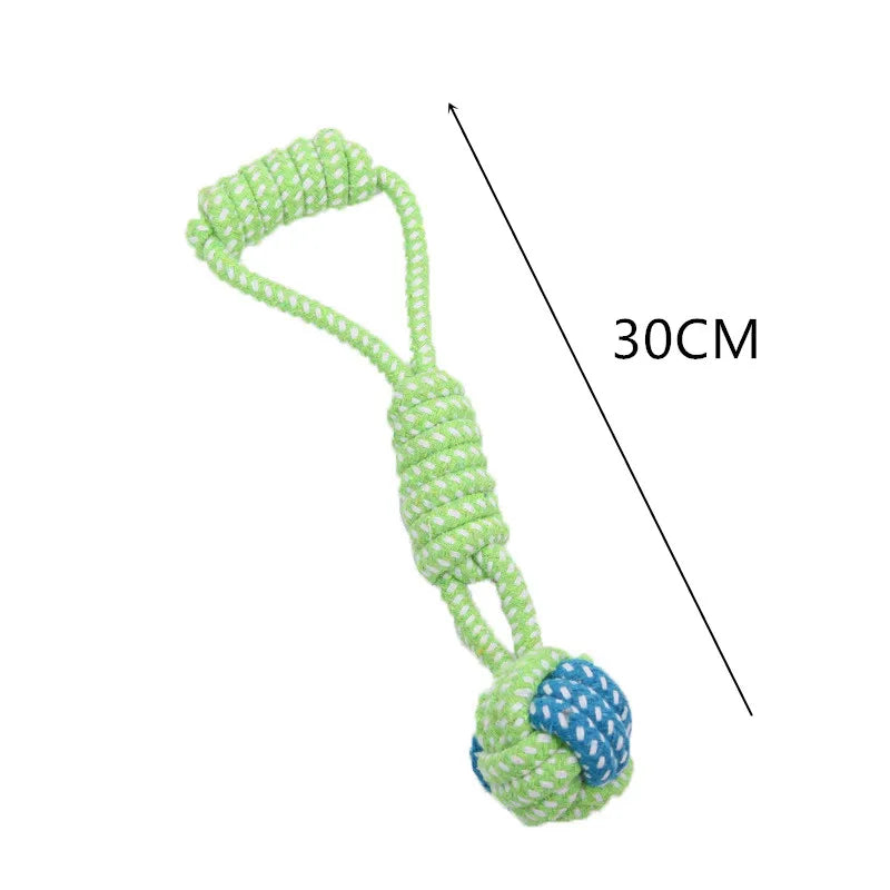 Kong Dog Toys for Large Dogs Wholesale Dog Rope Toy French Bulldog Indestructible Dog Chew Toys Rope Chewing Ball Bite Resistant