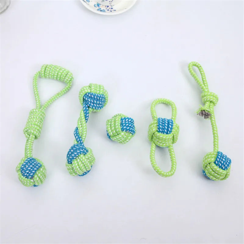 Kong Dog Toys for Large Dogs Wholesale Dog Rope Toy French Bulldog Indestructible Dog Chew Toys Rope Chewing Ball Bite Resistant