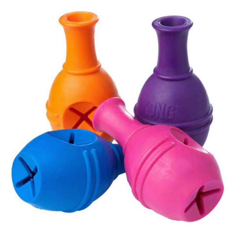 L-Size KONG Genius Leo Dog Toy, Color Varies