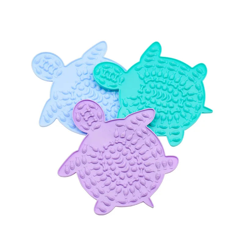 Silicone Dog Lick Mat for Dogs Pet Slow Food Plate Dog Bathing Distraction Silicone Dog Sucker Food Training Pet Feeder Supplies