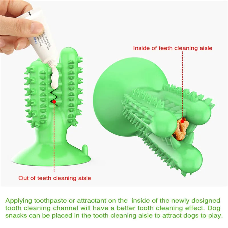Interactive Kong Dog Toys Rubber Dog Toothbrush Puppy Chew Toys French Bulldog Teeth Cleaning Supplies Dog Accessories