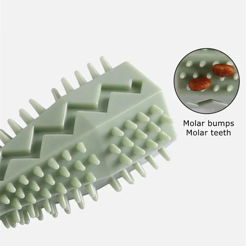 1Pc Chewing Dog Chew Toys Dog Toothbrush Teeth Cleaning Kong Dog Toy Pet Toothbrushes Brushing Stick Pet Supplies Puppy Toys