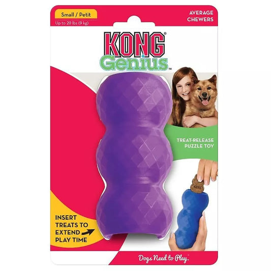 S-Size KONG Genius Mike Dog Toy, Color Varies
