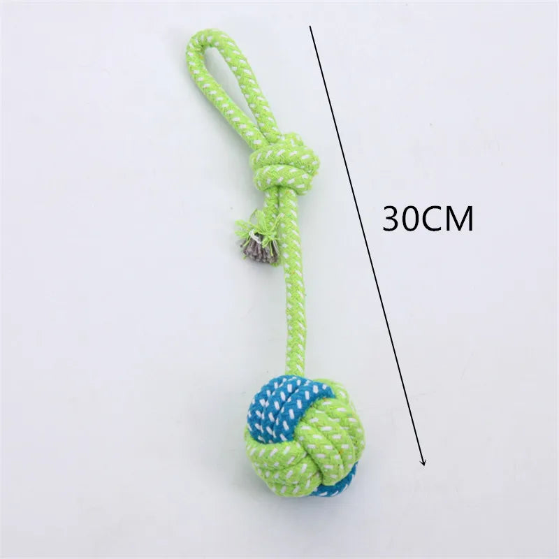 Kong Dog Toys for Large Dogs Wholesale Dog Rope Toy French Bulldog Indestructible Dog Chew Toys Rope Chewing Ball Bite Resistant