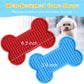 Petbank Dog Peanut Butter Licking Floor Mat Slow Feeding Dog Bowl,Tattoo And Anxiety Reducer For Pet Food Yogurt Dog Accessories