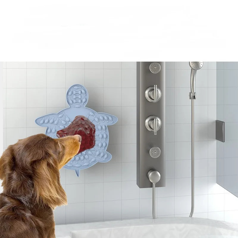 Silicone Dog Lick Mat for Dogs Pet Slow Food Plate Dog Bathing Distraction Pet Sucker Food Training Pet Feeder Supplies